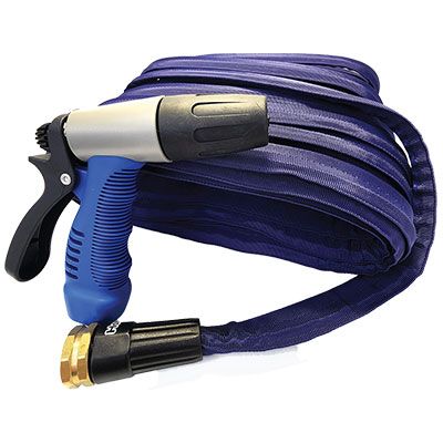 25' BLUE FLEXIBLE HOSE KIT