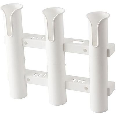 3 Pole Rod Storage Rack, White