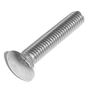 3/8 3/8"x2-1/2" SS Carriage Bolts (Box 25)