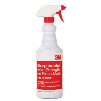 3M Sharpshooter Extra Strength No-Rinse Mark Remover, 946 ml.