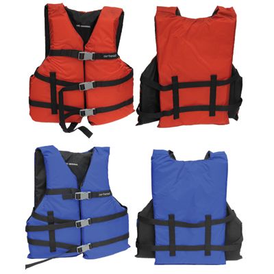 RED UNIVERSAL ADULT VEST RED UNIVERSAL ADULT VEST