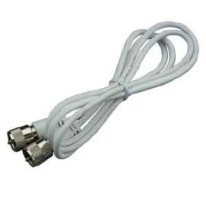 CABLE ASSBLY 329800 2FT, PL259 CONNTR