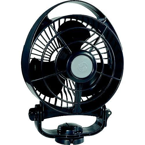 Caframo Bora 12V 3-Speed Fan, Black