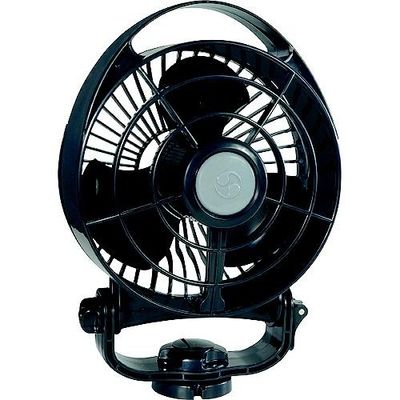 Caframo Bora 12V 3-Speed Fan, Black