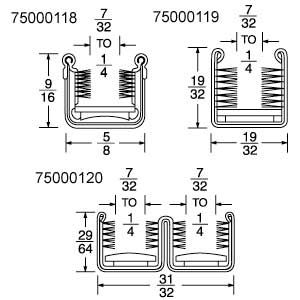 CHANNEL SGL RIGID 8FT PIECE 75000119