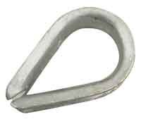 CROSBY THIMBLE GALV G414-5/16 HVY 5/16 CROSBY THIMBLE GALV G414-5/16 HVY 5/16