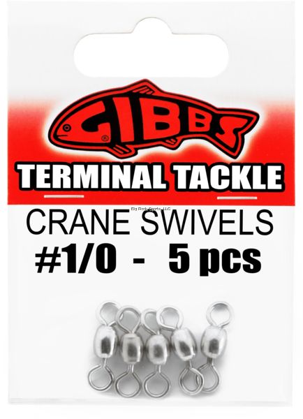 Gibbs 1700-CS1/0 Crane Swivels #1/0 5 pc