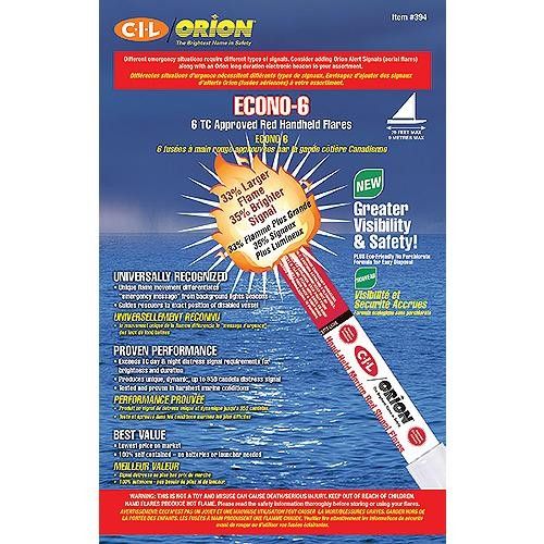 Handheld Flares TYPE C  (6pk) (ECONO6)