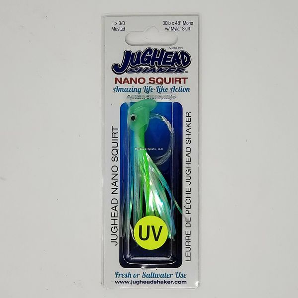 HR-UV Chartreuse Glow Hoochie