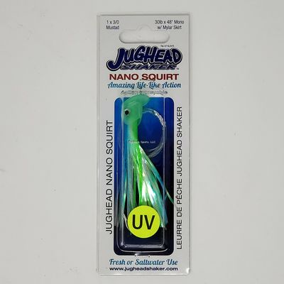 HR-UV Chartreuse Glow Hoochie