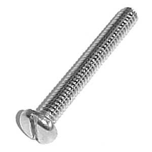 Stainless Machine Screw #10 - 32 x 1/2" Flat Slot