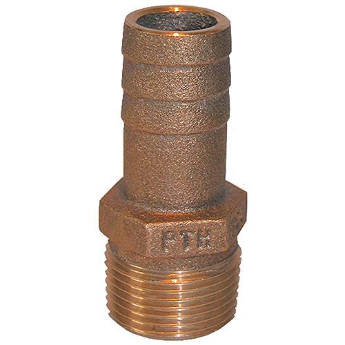 GROCO STRAIGHT ADAPTER 1" NPT X 1" HOSE BARB PTH1000