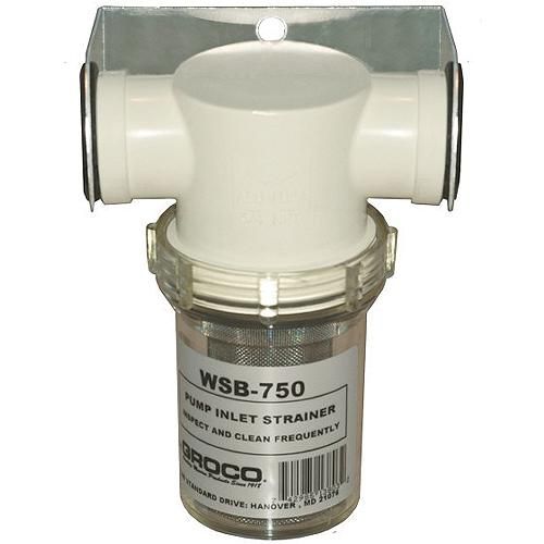 GROCO STRAINER WSB750 3/4" PIPE W/BRACKET