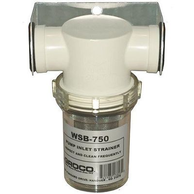 GROCO STRAINER WSB750 3/4 GROCO STRAINER WSB750 3/4" PIPE W/BRACKET