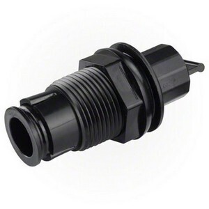 Lo-Profile Drain Fill Valve (Black)