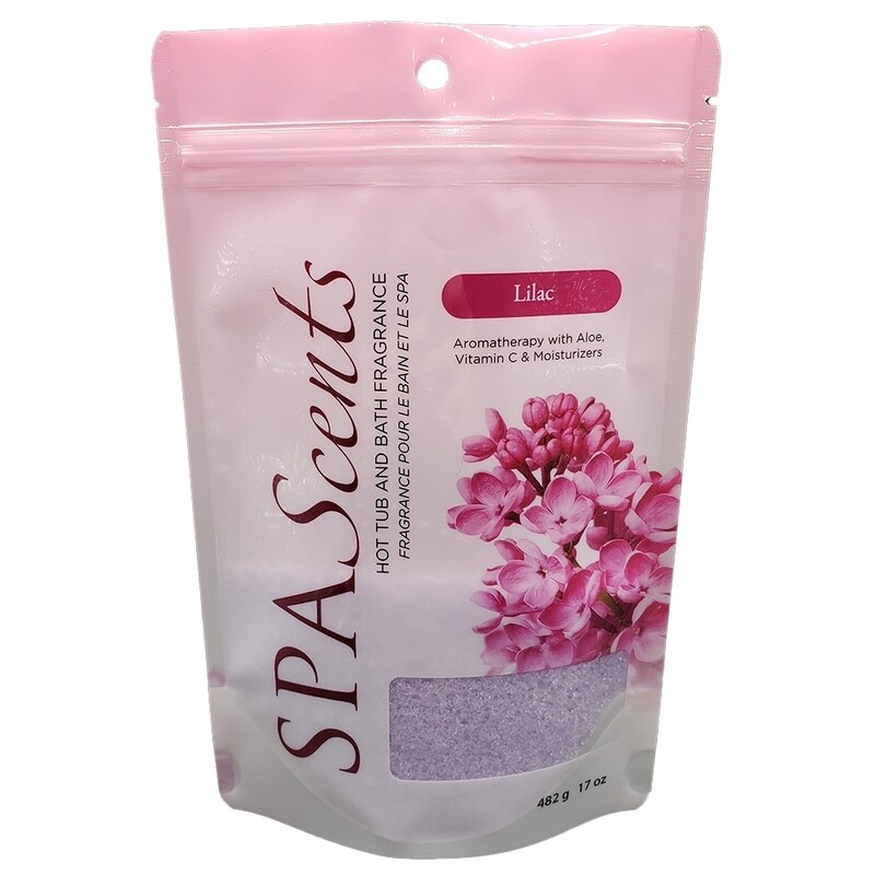 SpaScents Crystals 482g Bag - Lilac