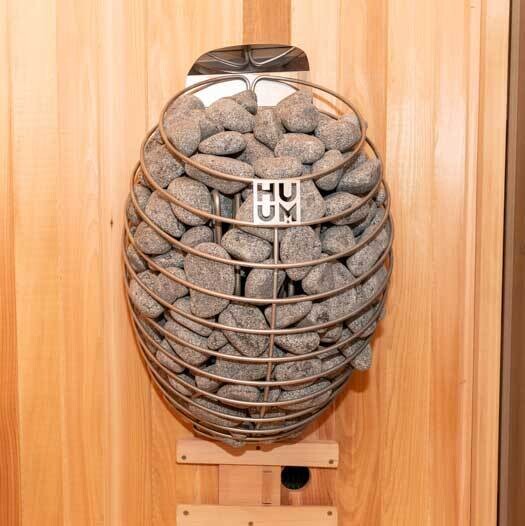 HUUM Drop Electric Sauna Heater 9kW Wifi with stones