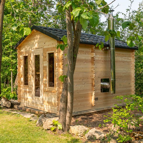 Georgian Cabin Sauna with Changeroom CT