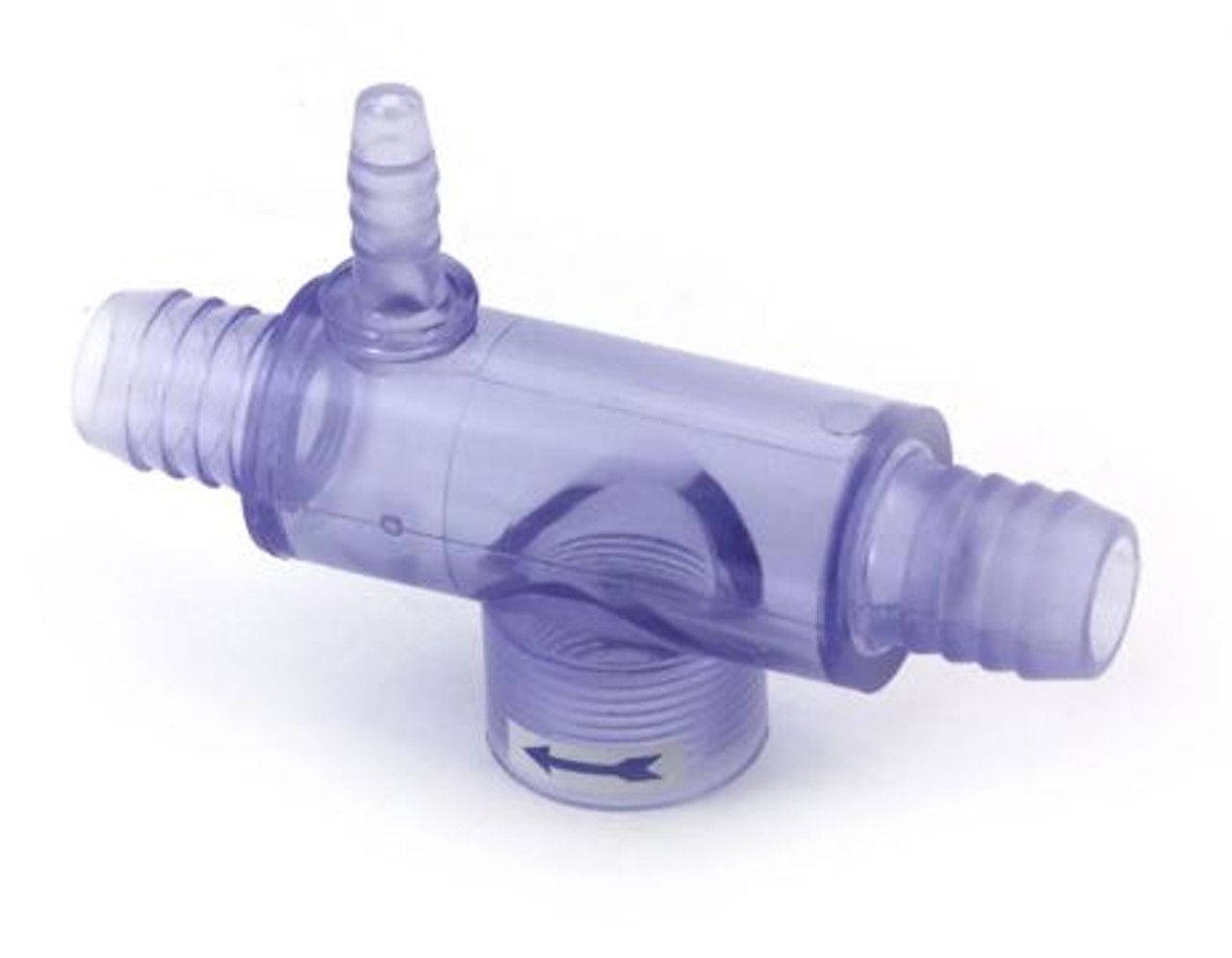 CLEAR TEE 3/4 x 3/4 x 3/8 BARBED