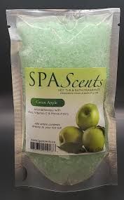 SpaScents Crystals 85g Sampler Bag - Green Apple SpaScents Crystals 85g Sampler Bag - Green Apple