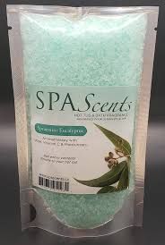 SpaScents Crystals 85g Sampler Bag - Spearmint Eucalyptus