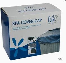 LIFE SPA DELUXE COVER CAP 8' X 8' W/12" SKIRT