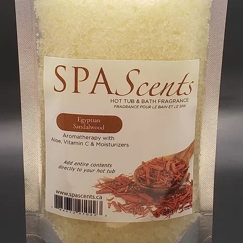 SpaScents Crystals 85g Sampler Bag - Egyptian Sandalwood