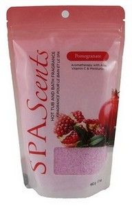 SpaScents Crystals 482g Bag - Pomegranate SpaScents Crystals 482g Bag - Pomegranate
