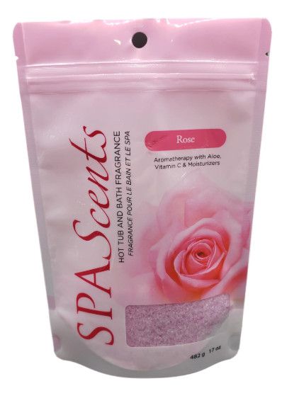 SpaScents Crystals 482g Bag - Rose