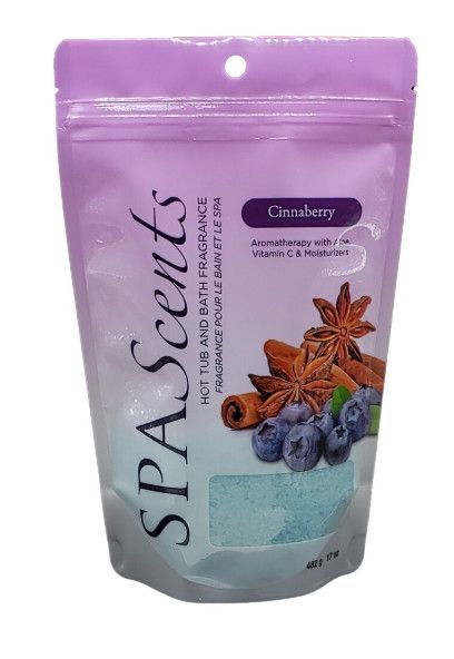 SpaScents Crystals 482g Bag - Cinnaberry SpaScents Crystals 482g Bag - Cinnaberry