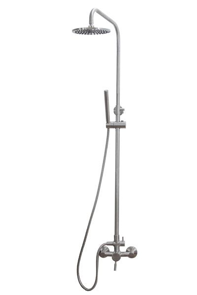Premium Shower Hardware Hot & Cold full stainless steel with hand held shower