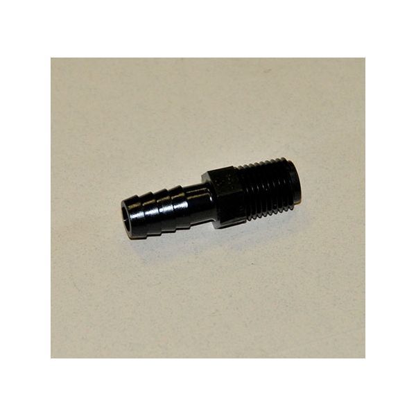 BARB ADAPTER HUSH PUMP 1/4" NPS x 3/8" MIP ( hush )
