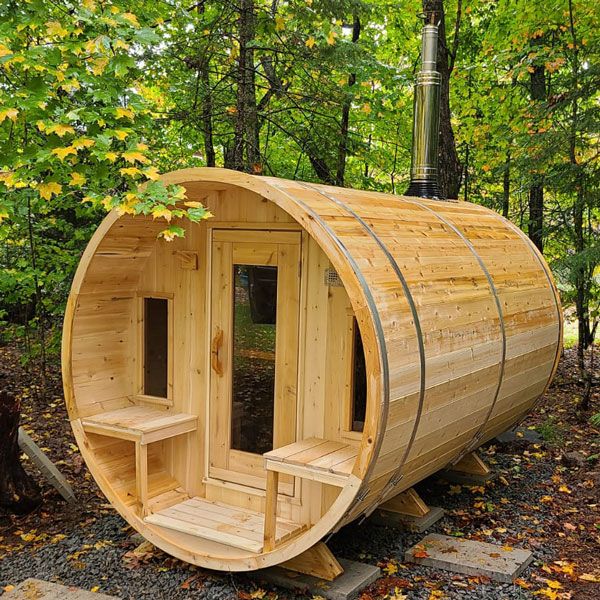 Tranquility Barrel Sauna CT