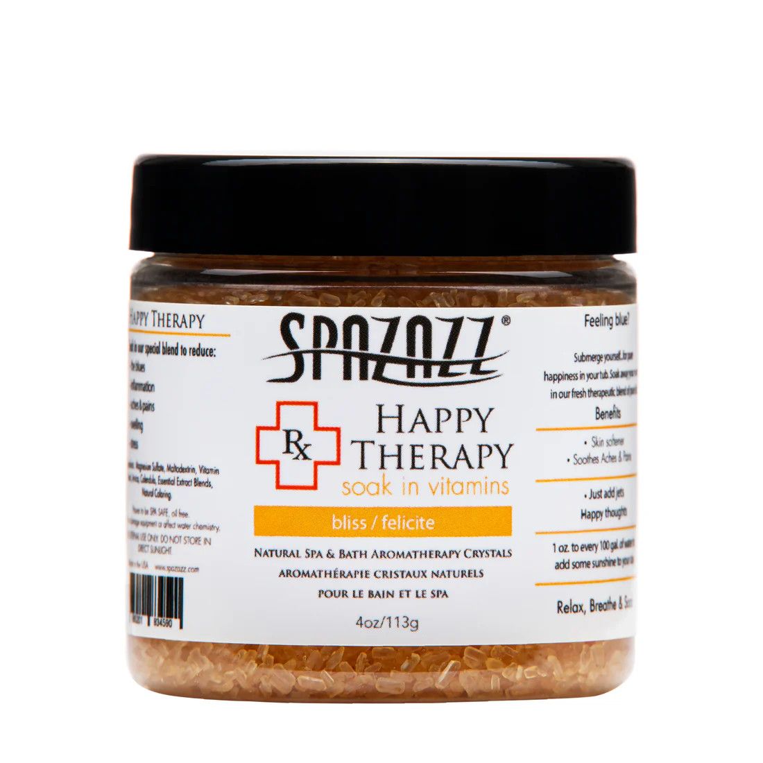 SPAZAZZ  Therapies 4oz Jar - Happy Therapy