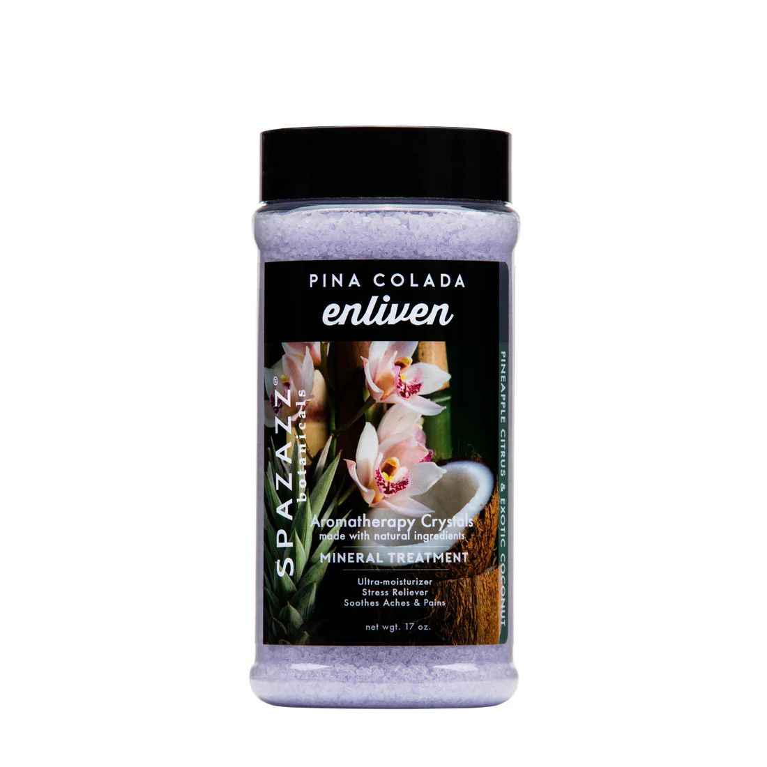 SPAZZAZ 17OZ Crystals Pina Colada - Enliven