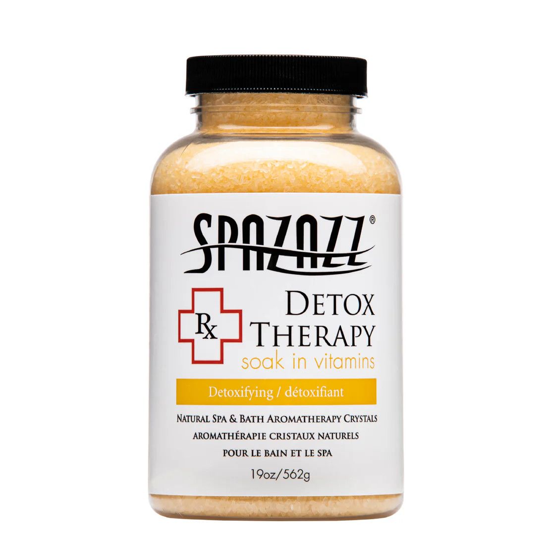 SPAZAZZ 19OZ Crystals RX Detox Therapy - Detoxifying