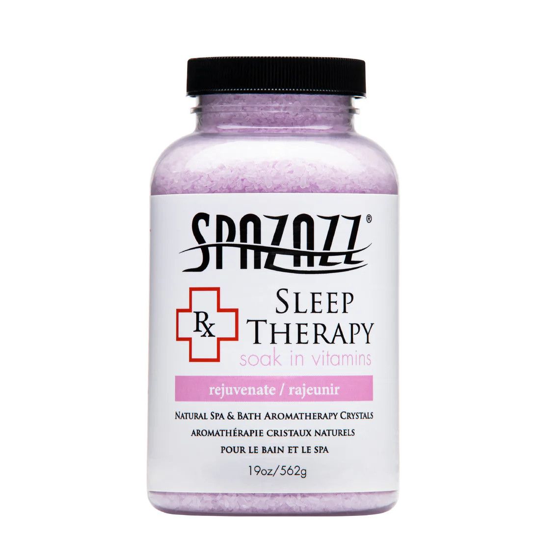 SPAZAZZ 19OZ Crystals RX Sleep Therapy - Rejuvenate
