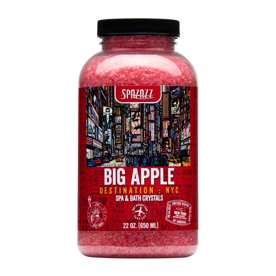 SPAZAZZ 22OZ Crystals Destinations NYC - Big Apple