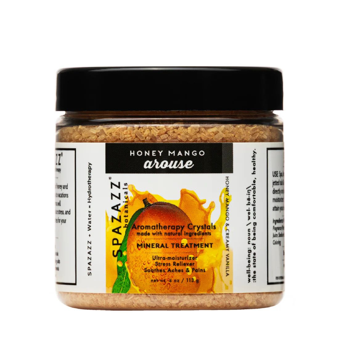 SPAZAZZ Original Crystals 4oz - Honey Mango SPAZAZZ Original Crystals 4oz - Honey Mango