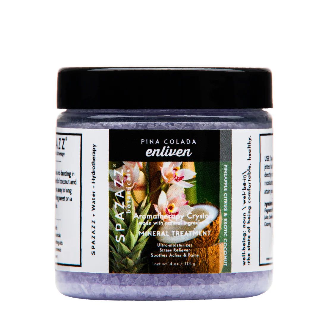 SPAZAZZ Original Crystals 4oz -Pina Colada