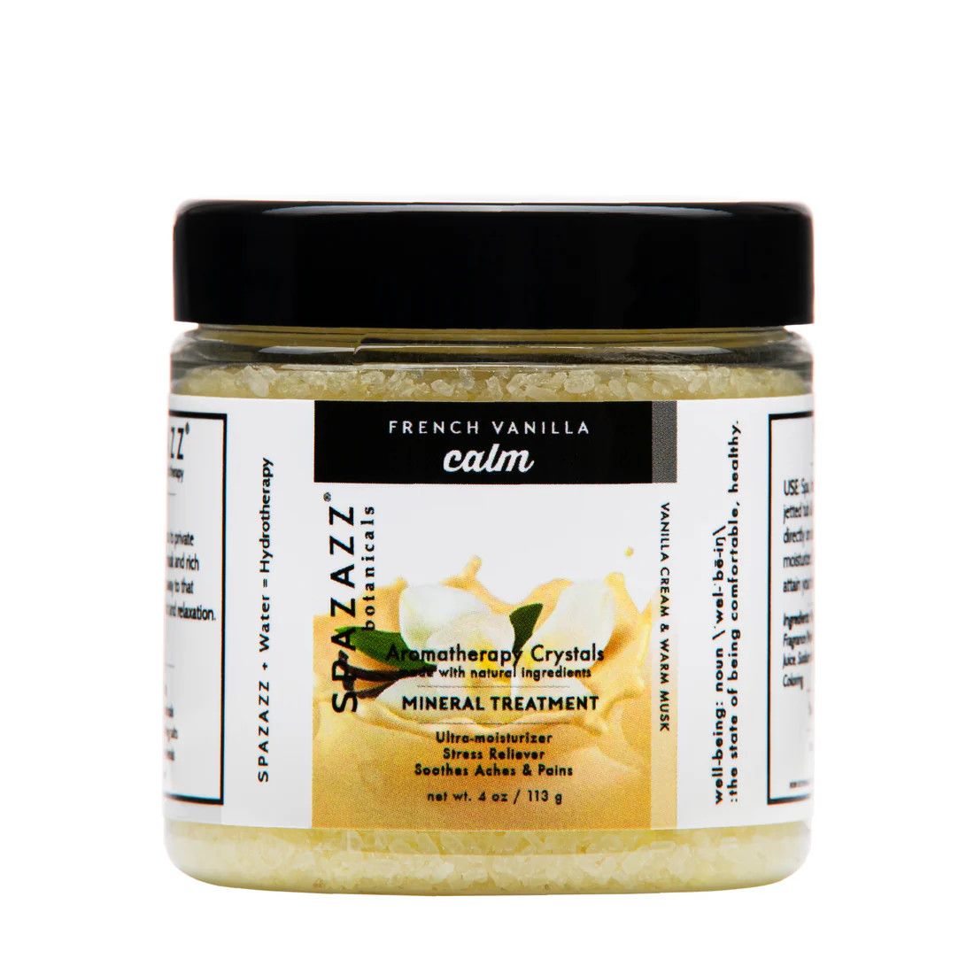 SPAZAZZ Original Crystals 4oz -Warm French Vanilla