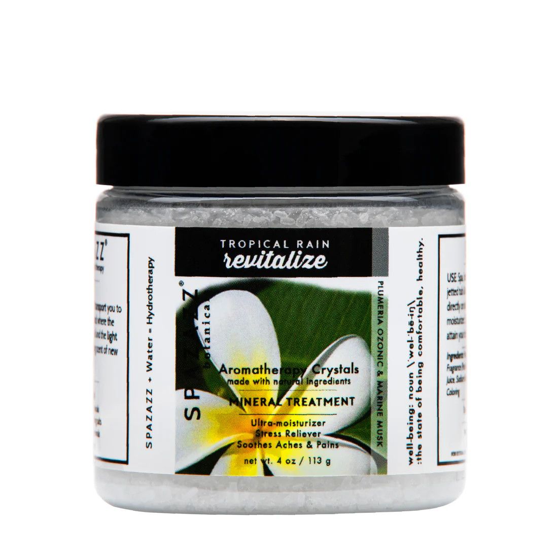 SPAZAZZ Original Crystals 4oz -Tropical Rain