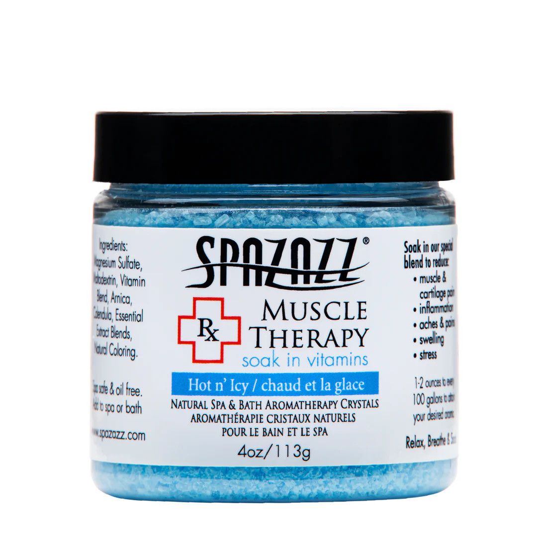 SPAZAZZ Rx Therapies 4oz Jar  -Muscle Therapy