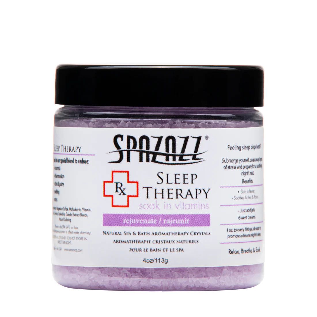 SPAZAZZ Rx Therapies 4oz Jar  - Sleep Therapy
