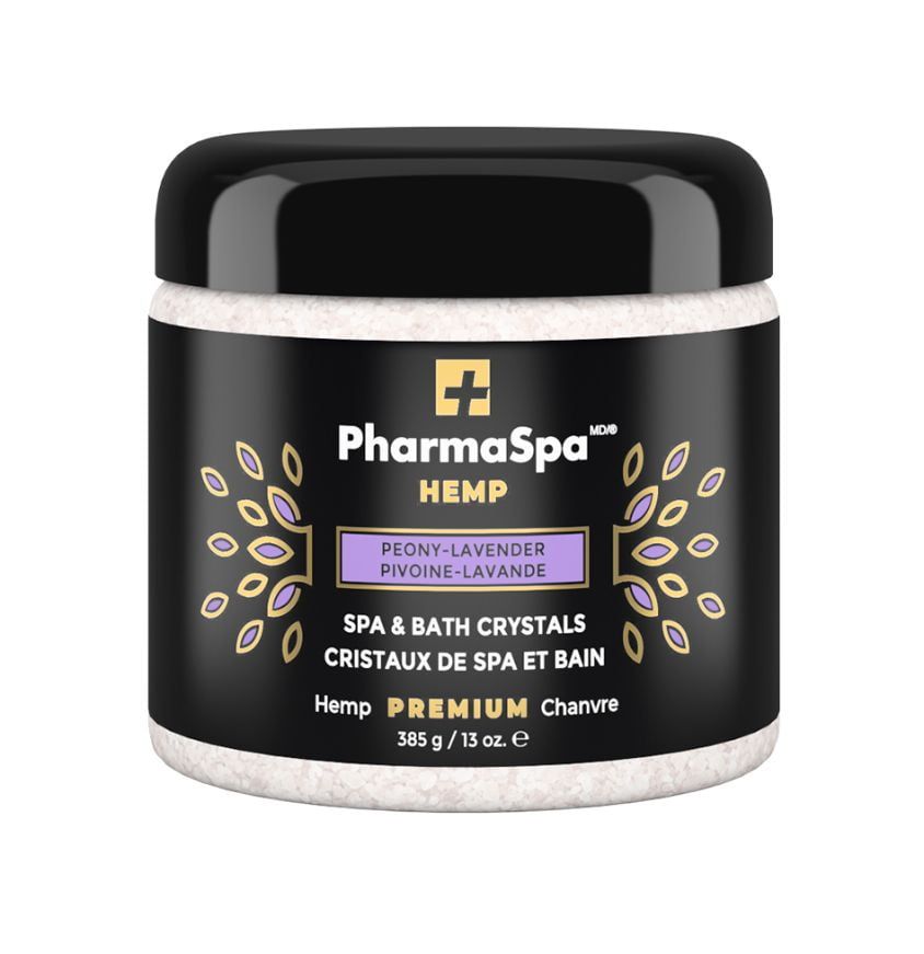 PharmaSpa Hemp Crystals - Peony-Lavender 385gr PharmaSpa Hemp Crystals - Peony-Lavender 385gr