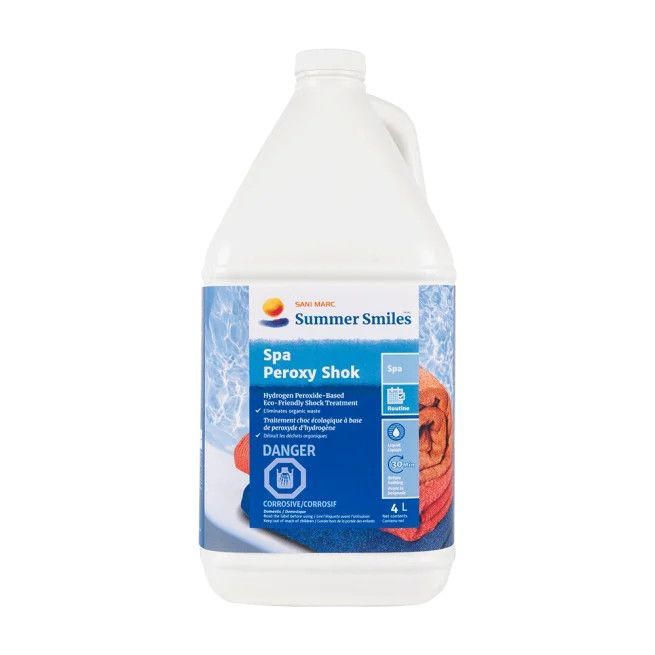 Spa Peroxy Shok 4L  - hydrogen peroxide based spa shock