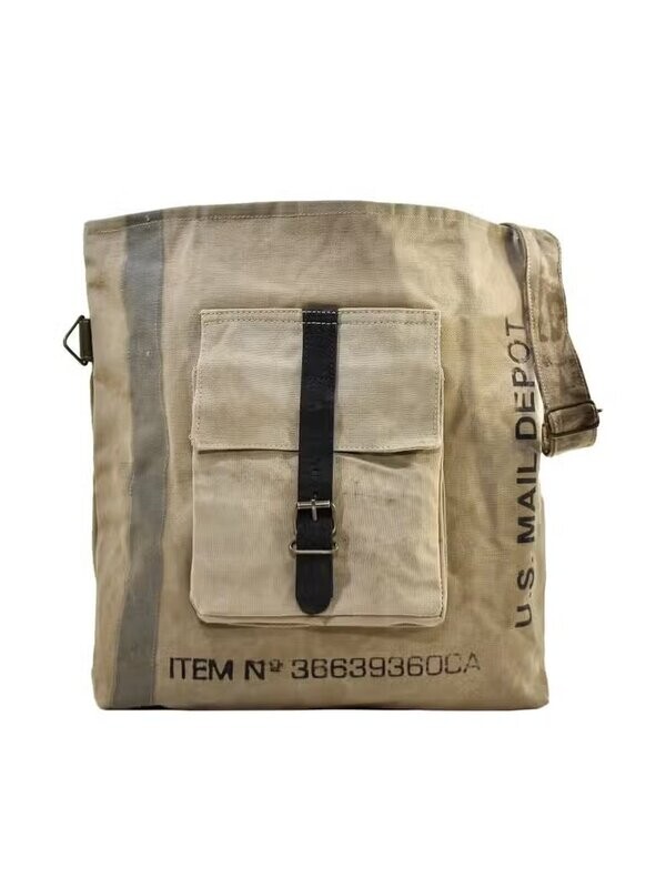 Upcycled Military Tent Bags