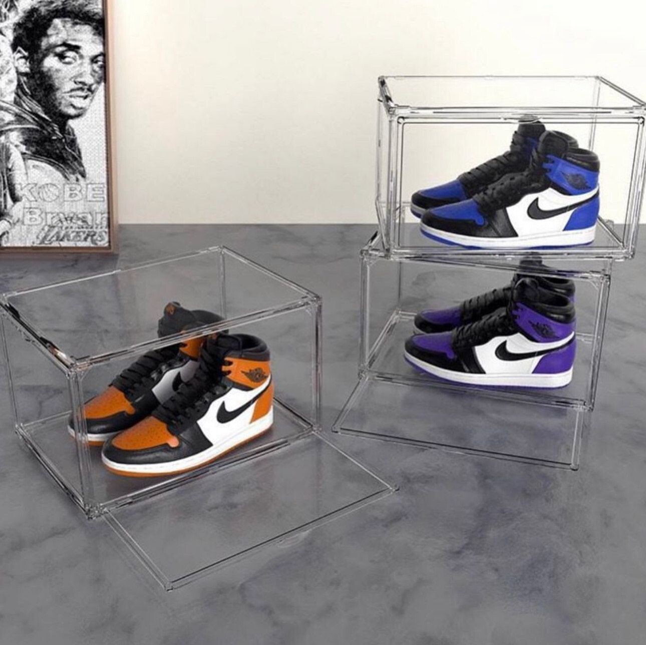 Acrylic Shoe Boxes