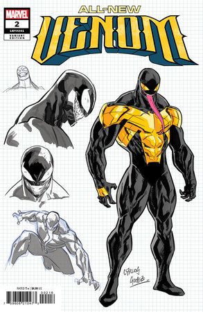 ALL-NEW VENOM #2 CARLOS GOMEZ DESIGN VARIANT [1:10]