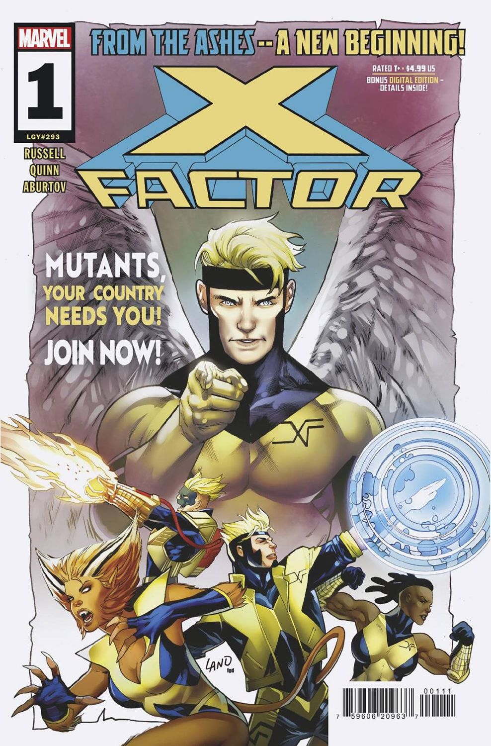 X-FACTOR #1 - 1st Cameo App of Granny Smite &amp; Xyber